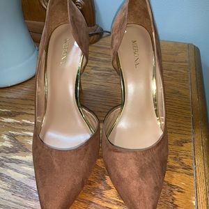 Brown Merona heels from Target, size 7.5